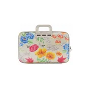 Torba BOMBATA Peonia 15,6/16 - Limited Edition Grey/Silver