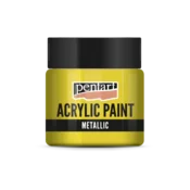 Akrilna barva kovinska - 50 ml - Baročno zlata