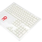 POKROVČKI TIPK REDRAGON SCARAB A130 WHITE, DOUBLE SHORT, PBT, BELE BARVE