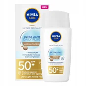BEIERSDORF Nivea Sun nevidljivi dnevni fluid srednje velicine spf 50+ 40 ml