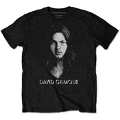 David Gilmour Half-tone Face Black L Majica