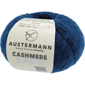 Austermann Cashmere Lace 98232-7 Dark Blue Pletilna preja