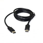 Vakoss USB-C - USB-C kabel za hitro polnjenje max 60W 1m črn QC 3.0