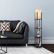 Aberto Design Podna lampa 7111, 130 cm, 20 cm, IP20, Crna