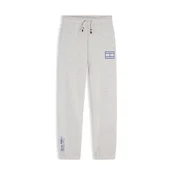 TOMMY HILFIGER Hlače Outline Flag Wide Cuffed Leg modra/pegasto siva