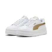 PUMA Karmen Classic Metallic Glam Sneakers Women, Women, White/Gold, 40