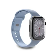 Puro Silikonski pasek za uro Apple Watch 38, 40, 41 mm Icon, svetlo modre barve – 2 kos