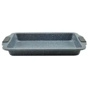 Pekač z marmornato površino 40,5x26cm Siva 51182