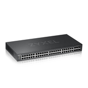 Zyxel GS2220-50-EU0101F mrežni prekidac Upravljano L2 Gigabit Ethernet (10/100/1000) Crno