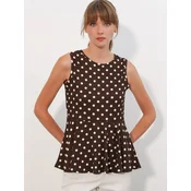 Bigdart Bluza rjava/bela