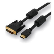 Video kabel DVI (18 1) moški - HDMI moški, 5 m, črn, V PRODAJI