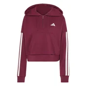 ADIDAS SPORTSWEAR Športna majica burgund/bela