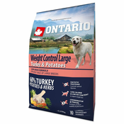 Feed Ontario Large Weight Control Turkey & Potatoes 2,25 kg