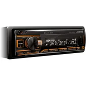 slomart Alpine UTE-204DAB Digitalni radio 1DIN DAB+ Bluetooth, črn (RGB osvetlitev)