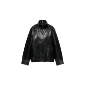 Pull&Bear Prehodna jakna črna