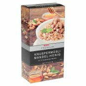 MÜSLI MANDLJI IN MED, SPAR PREMIUM, 375G