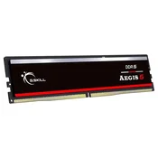 G.Skill Aegis 16GB (1x16GB) 6000MT/s DDR5 CL36 F5-6000J3636F16GX1-ISK ram pomnilnik