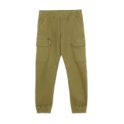 Cropp - Joggers z žepi za tovor - oliva