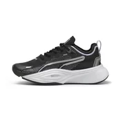 Womens Puma PWR NITRO™ SQD 2 Lace Pack Training Shoes, Black, Size 40.5, Shoes