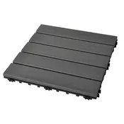 ONEK WPC podna obloga PLUSTILE 30 x 30 cm – ugljeno siva