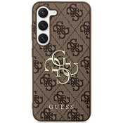 Guess GUHCS24L4GMGBR S24 Ultra S928 brown hardcase 4G Big Metal Logo (GUHCS24L4GMGBR)