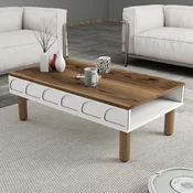 Hanah Home Klub sto Bohem 852, 180x35.6x60 cm, Smeđe-beli