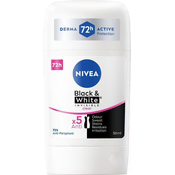 Nivea Trdni antiperspirant Invisible For Black & White Clear 50 ml