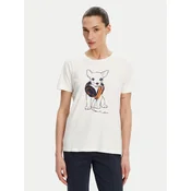 Olsen Majica 11105029 Bela Slim Fit
