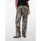 Vero Moda Hlače iz tkanine Jesmilo 10287363 Črna Regular Fit