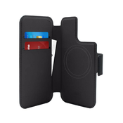 PURO Folio MagSafe Case - 2 u 1 torbica za iPhone 14 Pro Max / 13 Pro Max (crna)