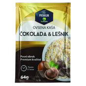 GO HEALTHY Premium ovsena kaša čokolada-lešnik 64g