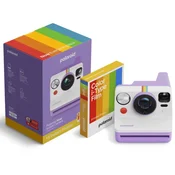 Instant fotoaparat Polaroid - Now Gen 3, Purple + Color Film Bundle, 8 fotografija