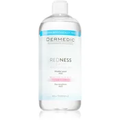 Dermedic Redness micelarna voda za občutljivo kožo, nagnjeno k rdečici 500 ml