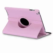 360° VRTEČ OVITEK S STOJALOM ZA IPAD 2/3/4 9,7 TABLIČNI RAČUNALNIK ROZA M222A001LP