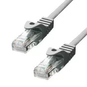 shumee ProXtend CAT5e U/UTP CU PVC Ethernet kabel siv 20 m, 5UTP-20G