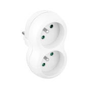 CABLETECH Razdjelnik x 2 uticnice R-20CA
