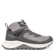 Trekking čevlji Keen Hightrail Mid Wp 1030347 Siva