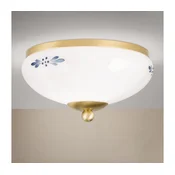 Orion - Plafonsko svetlo LANDHAUS 1xE27/60W/230V O 21 cm mesing/bela/plava
