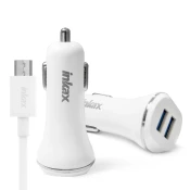 AUTO PUNJAC + LIGHTNING KABEL INKAX HAPPY CD-29