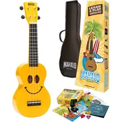 Mahalo U-SMILE Kit Yellow Soprano ukulele (Kot novo)