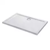 Modena Slim asimetrični kvadratni akrilni tuš pladenj, velikost 80x100x5,5 cm