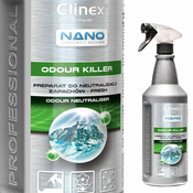 NEW Osvežilec zraka za nevtralizacijo neprijetnih vonjav CLINEX Nano Protect Silver Odour Killer - Fresh 1L