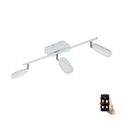 Eglo 33224 - LED RGBW Zatemnitveni reflektor PALOMBARE-C 3xLED/5W/230V bela