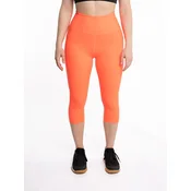 mymotus Športne hlače mymotus®, ladies tight 3/4 length, coral , RW51 korala