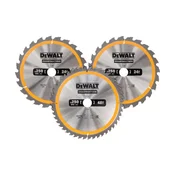 DEWALT DT1963 Set krožnih žag, 250x30mm 2x24Z, 1x48Z