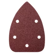 Brusni papir 95 x 135 mm, K80, 5 kosov 55H831
