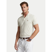 Polo Ralph Lauren Polo majica 710713130002 Écru Custom Slim Fit