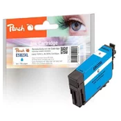 Peach združljiva kartuša Epson T02W2, št. 502XL cian, 8ml