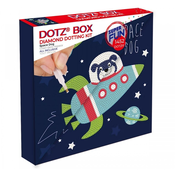 Diamond Dotz Dijamantski mozaik Space Dog, 22x22cm