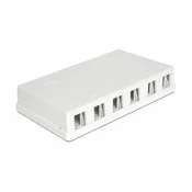 Delock nadometna vtičnica 6x RJ45 86227